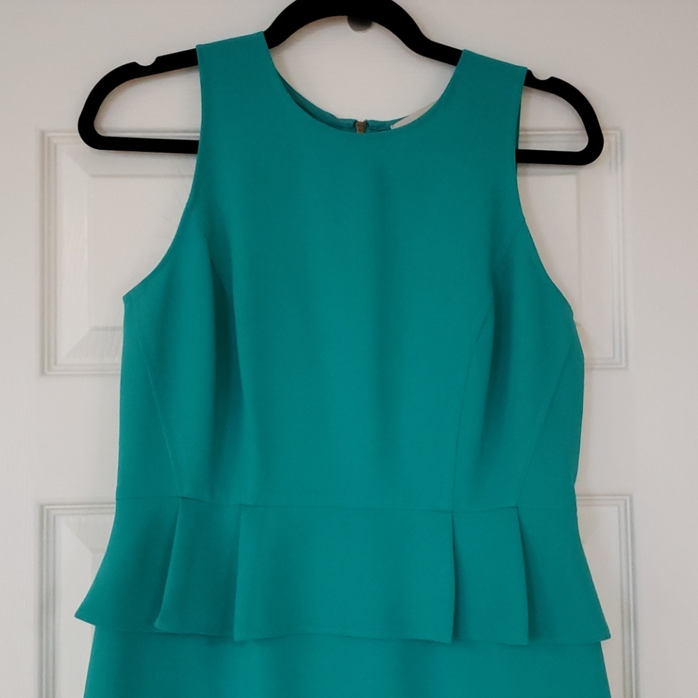 LOFT Turquoise Dress - Picture 2 of 3